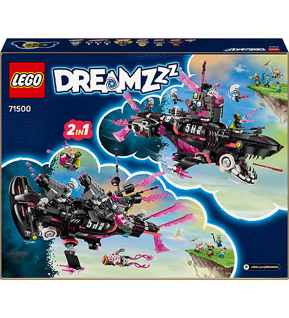 LEGO® DREAMZzz - Nightmare Shark Submarine 71500 - 1413 Parts