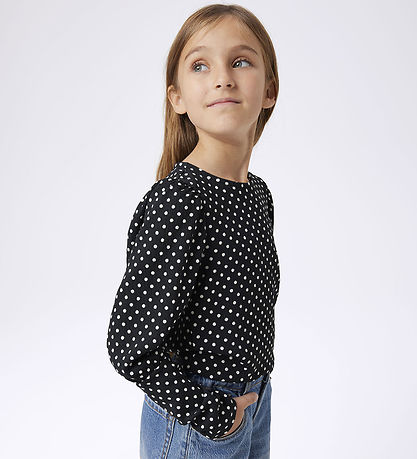Name It Bluse - NkfSalinda - Schwarz