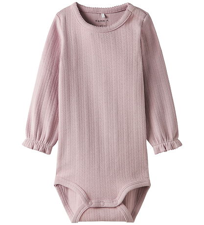 Name It Bodysuit l/s - NbfKisa - Burnished Lilac