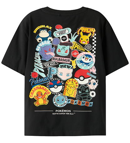 Name It Stuttermabolur - Núll - NkmJeno - Pokémon - Svart