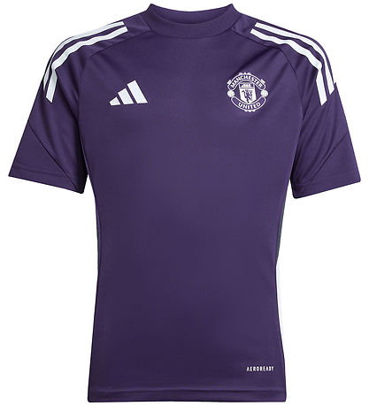 adidas Performance Jalkapallopaita - MUFC TR JSY Y - Aurplu/Valk