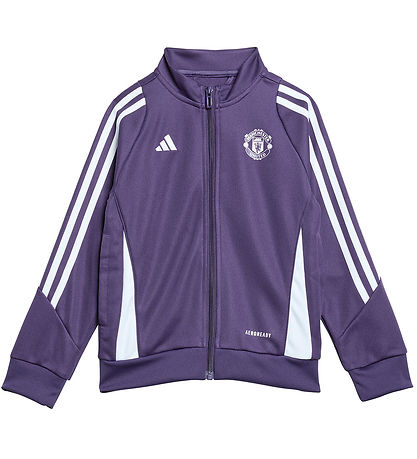 adidas Performance Träningsset - MUFC TK SUIT I - AURPLU/Black