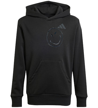 adidas Performance Kapuzenpullover - J SMI - Schwarz/Weiß