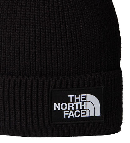 The North Face Beanie - Knitted - Logo Box Cuffed - Black