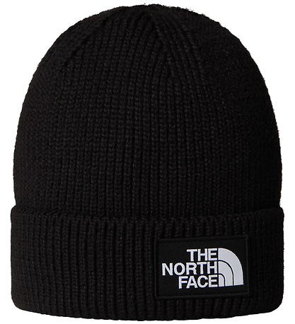 The North Face Beanie - Knitted - Logo Box Cuffed - Black