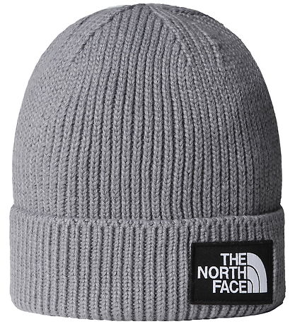 The North Face Beanie - Knitted - Logo Box Cuffed - Medium+ Grey