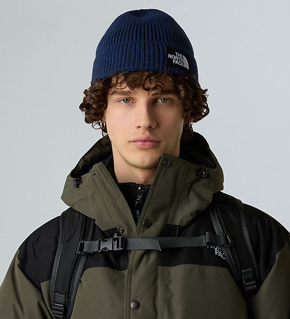 The North Face Beanie - Knitted - Logo Box Cuffed - Summit Navy