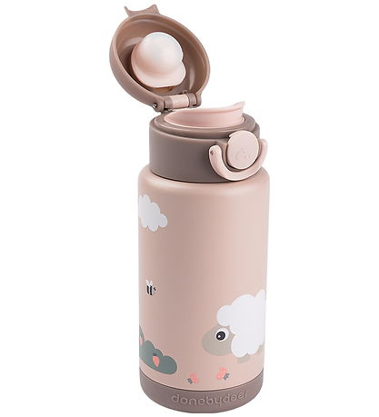Done by Deer Thermo Bottle - 340 mL - Tiny Farm - Powder