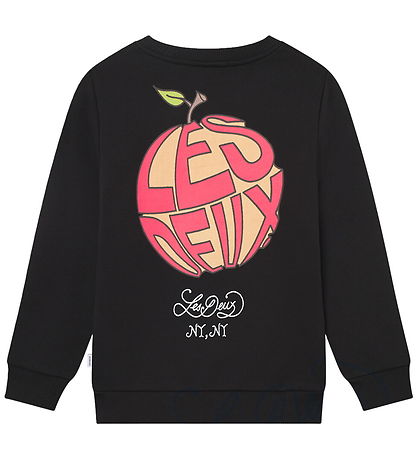 Les Deux Sweatshirt - Orchard - Black w. Print