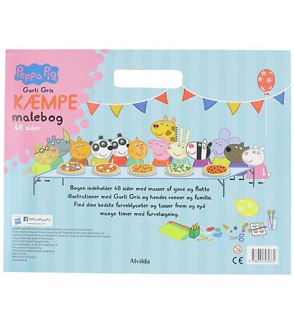 Alvilda Colouring Book - 48 Pages - Peppa Pig