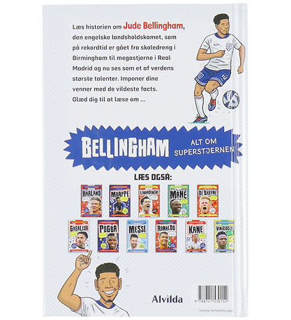 Alvilda Book - Football Stars - Bellingham - Danish