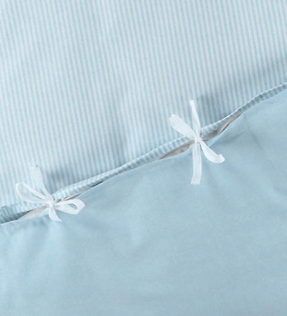 Nørgaard Madsens Bedding - Junior - White w. Blue Stripe