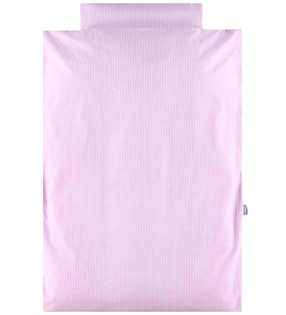 Nørgaard Madsens Bedding - Junior - White w. Pink Stripe