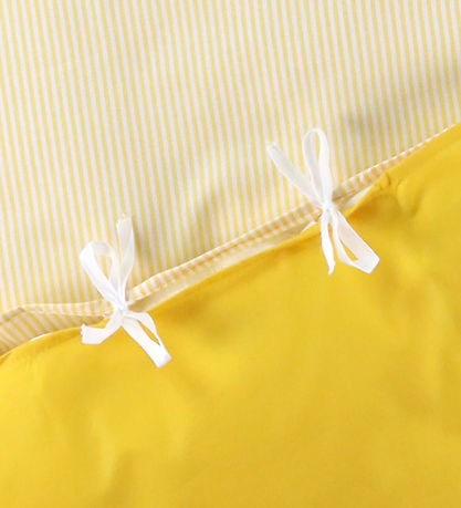 Nørgaard Madsens Bedding - Junior - White w. Yellow Stripe
