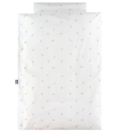 Nørgaard Madsens Sängkläder - Vuxen - Off White m. Mauve Blommor