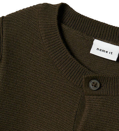 Name It Cardigan - Strikk - NmmLuther - Tyrkisk kaffe