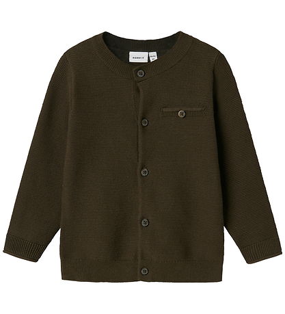 Name It Cardigan - Strikk - NmmLuther - Tyrkisk kaffe