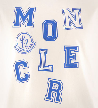 Moncler T-shirt - White w. Print