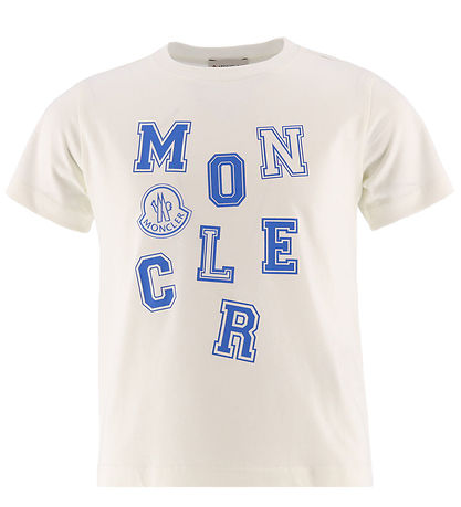 Moncler T-shirt - White w. Print