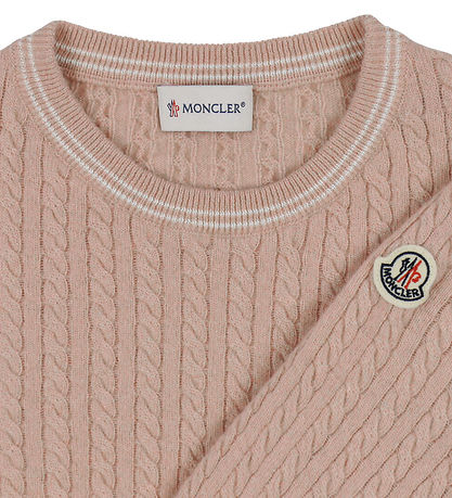 Moncler Blússa - Prjónað - Bleikt Salt