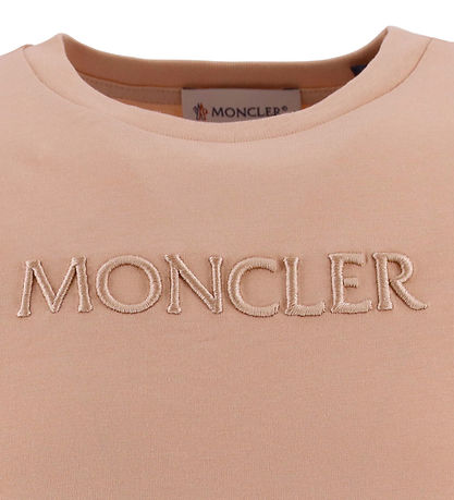 Moncler Stuttermabolur - Pastel Pink