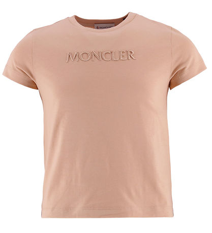Moncler Stuttermabolur - Pastel Pink