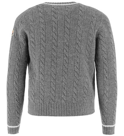 Moncler Bluse - Wolle - Grau