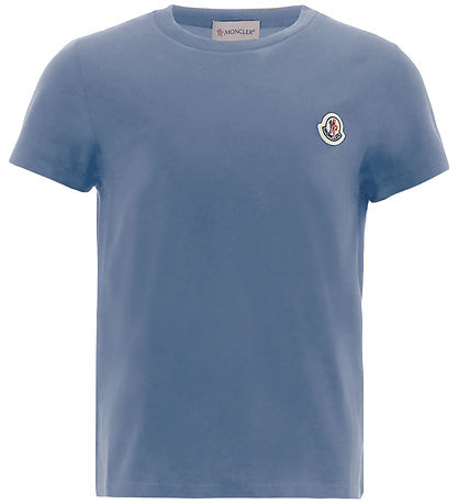 Moncler Stuttermabolur - 3 Pakki - Hvítt/Blátt/Dökkblátt