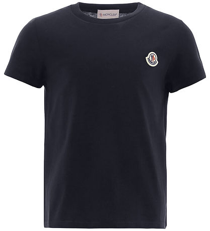 Moncler Stuttermabolur - 3 Pakki - Hvítt/Blátt/Dökkblátt