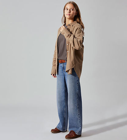 LMTD Farkut - Noos - NlfBett - Medium+ Blue Denim