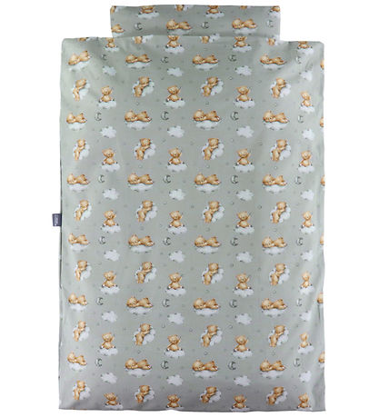 Nørgaard Madsens Bedding - Junior - Grey w. Sleeping Soft Toys o