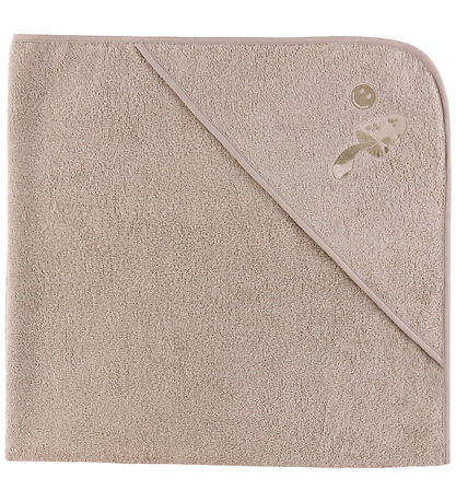 Serviette pour bébé Nørgaard Madsens - 100x100 cm - Sable av. Ép