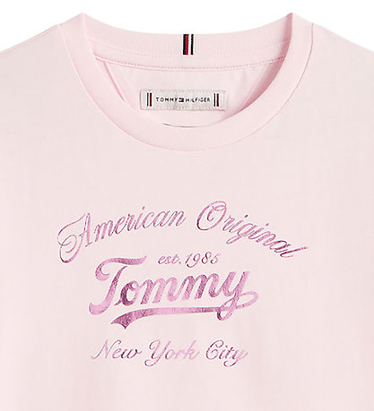 T-Shirt Tommy Hilfiger - Tommy Script - Light Pink