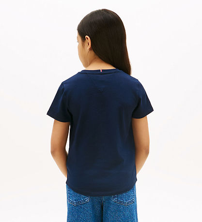 T-Shirt Tommy Hilfiger - Tommy Script - Dark Nuit Marine