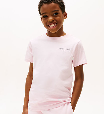 Tommy Hilfiger T-Shirt - Mini Body - Light Pink