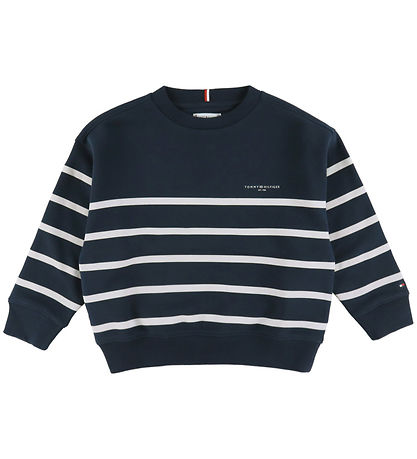 Tommy Hilfiger Bluse - Mini Body - Dark Nacht Navy Stripe