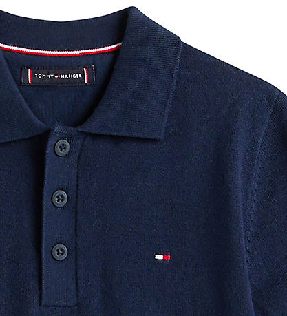 Tommy Hilfiger Polo - Dark Nótt Dökkblátt