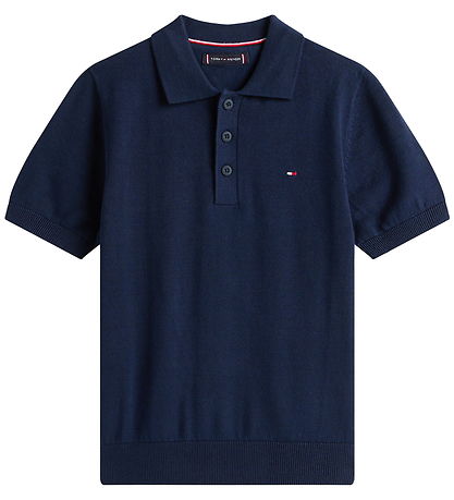 Tommy Hilfiger Polo - Dark Nótt Dökkblátt
