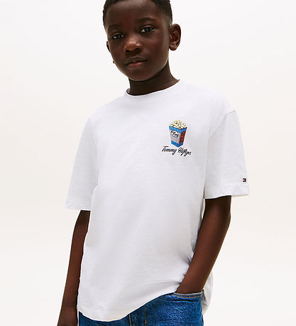 Tommy Hilfiger T-shirt - Photo Print - White