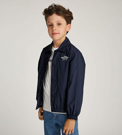 Tommy Hilfiger Jakke - Trener - Dark Natt Navy