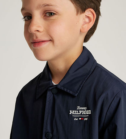 Tommy Hilfiger Jakke - Trener - Dark Natt Navy
