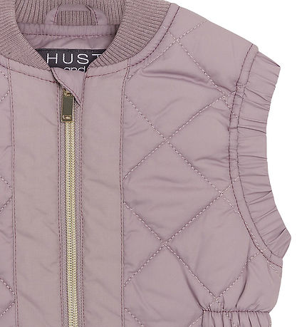 Hust and Claire Waistcoat - Noble - Quilted - Lavender