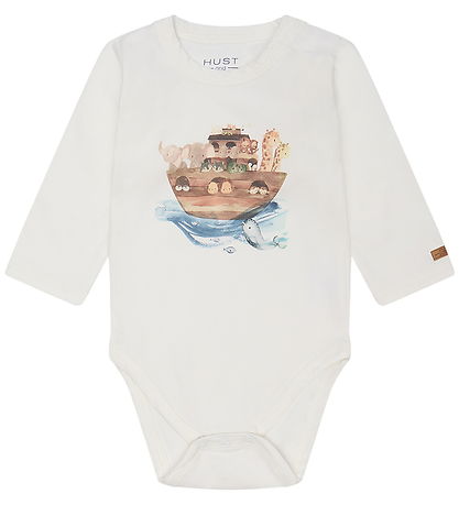 Hust and Claire Bodysuit l/s - Billy Boat - Ivory
