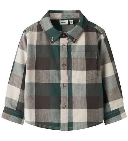 Name It Overshirt - NmmLarry - Türkischer Kaffee