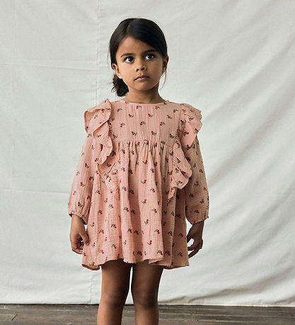 Lil' Atelier Kleid - NmfKoala - Misty Rose
