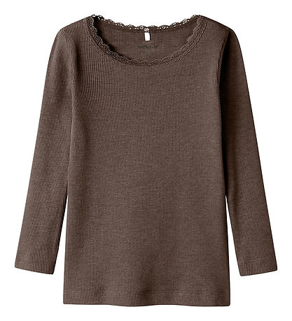 Name It Bluse – Noos – Rib – NmfKab – Delicioso Melange