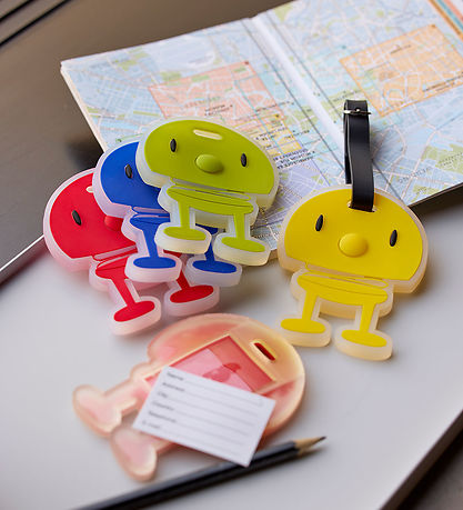 Hoptimist Suitcase tag - Green