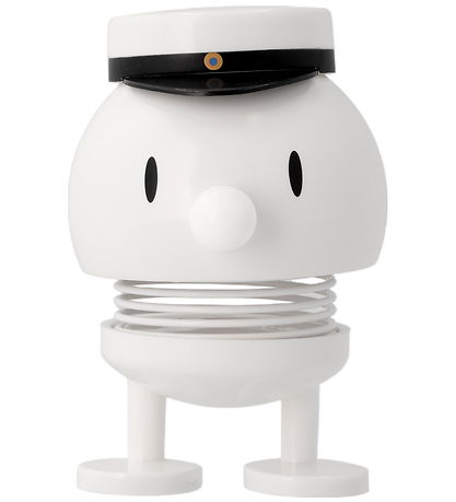 Hoptimist Swedish Student Bumble - Small - 7.5 cm - White