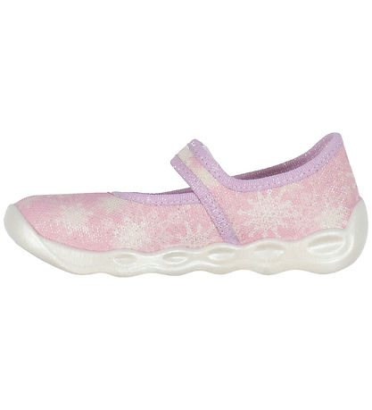 Chaussons Ballerines Superfit - Bubble - Rose/Multicolore
