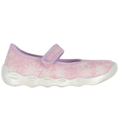 Chaussons Ballerines Superfit - Bubble - Rose/Multicolore